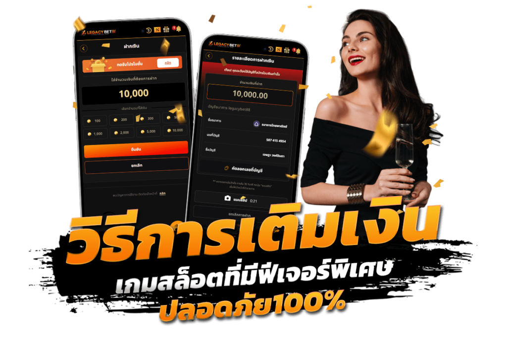 วิธีการเติมเงิน เล่นเว็บพนัน เกมสล็อตที่มีฟีเจอร์พิเศษ ปลอดภัย100%