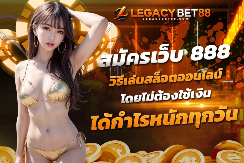 สมัครเว็บ 888 วิธีเล่นสล็อตออนไลน์ โดยไม่ต้องใช้เงิน ได้กำไรหนักทุกวัน