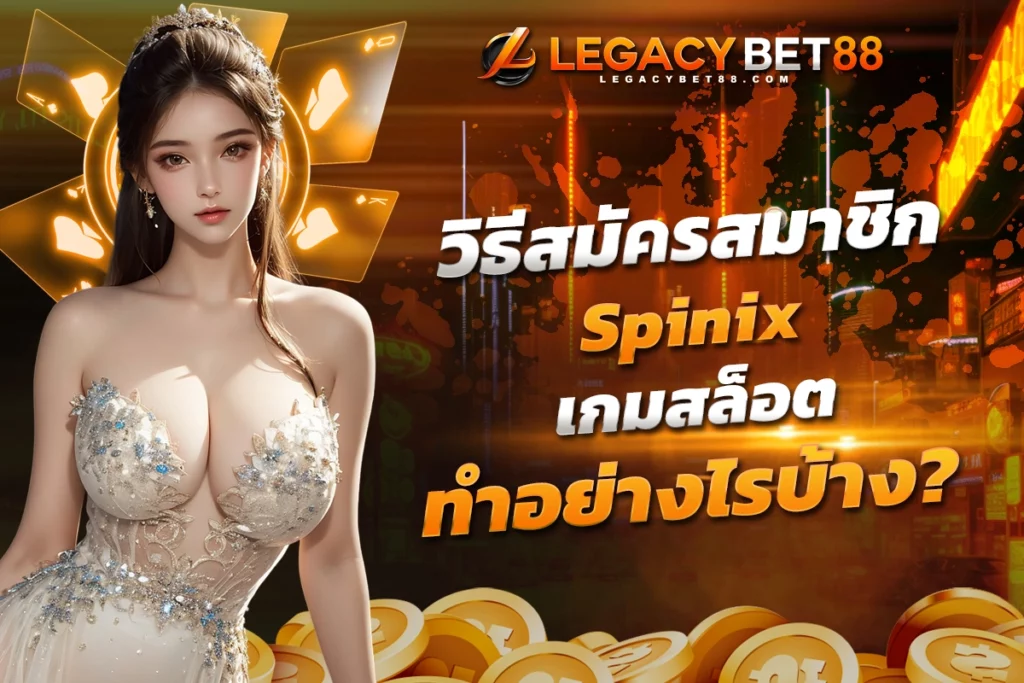 วิธีสมัครสมาชิก spinix เกมสล็อตทำอย่างไรบ้าง?